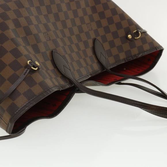 LOUIS VUITTON Damier Ebene Neverfull GM Tote Bag N51106 LV Auth am3481 - Picture 6 of 16